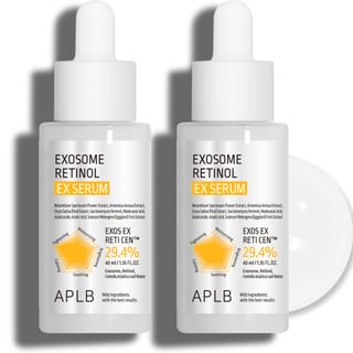 Set de sérum retinol et exosomes APLB - Duo rétinol et exosomes