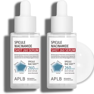 Ensemble de sérums APLB Spicule Niacinamide Shot 260