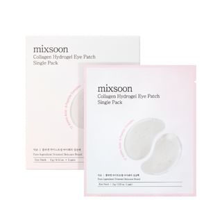 Parche de ojos hidrogel colágeno mixsoon - Reducción de arrugas