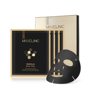 MAXCLINIC Propolis Black Mask Set (4 Pieces, 20ml Each)