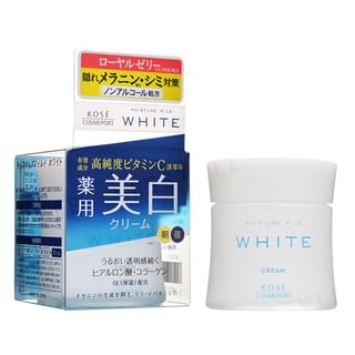 Crema hidratante suave blanca de Kose - Crema aclaradora