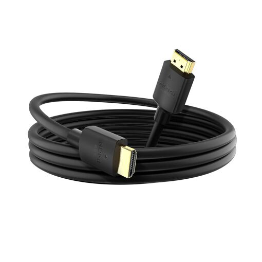Câble HDMI Swissten 1m, 4K 60Hz, connecteurs dorés plaqués