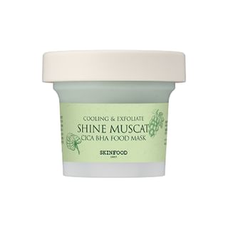 Masque alimentaire SKINFOOD Shine Muscat Cica BHA