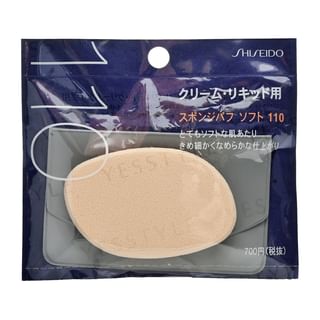 Shiseido Sponge Puff for Liquid Cream Foundation, Type 110