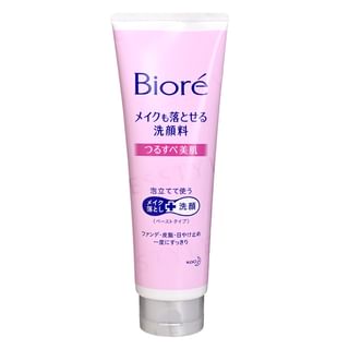 Crème moussante démaquillante Kao Biore
