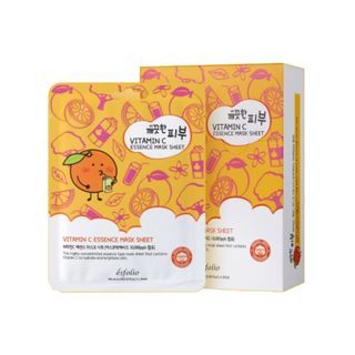 Set de mascaras faciales con esencia de vitamina C Esfolio