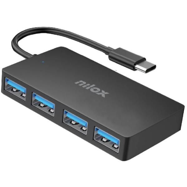 Nilox USB-C 4-Port Docking Station