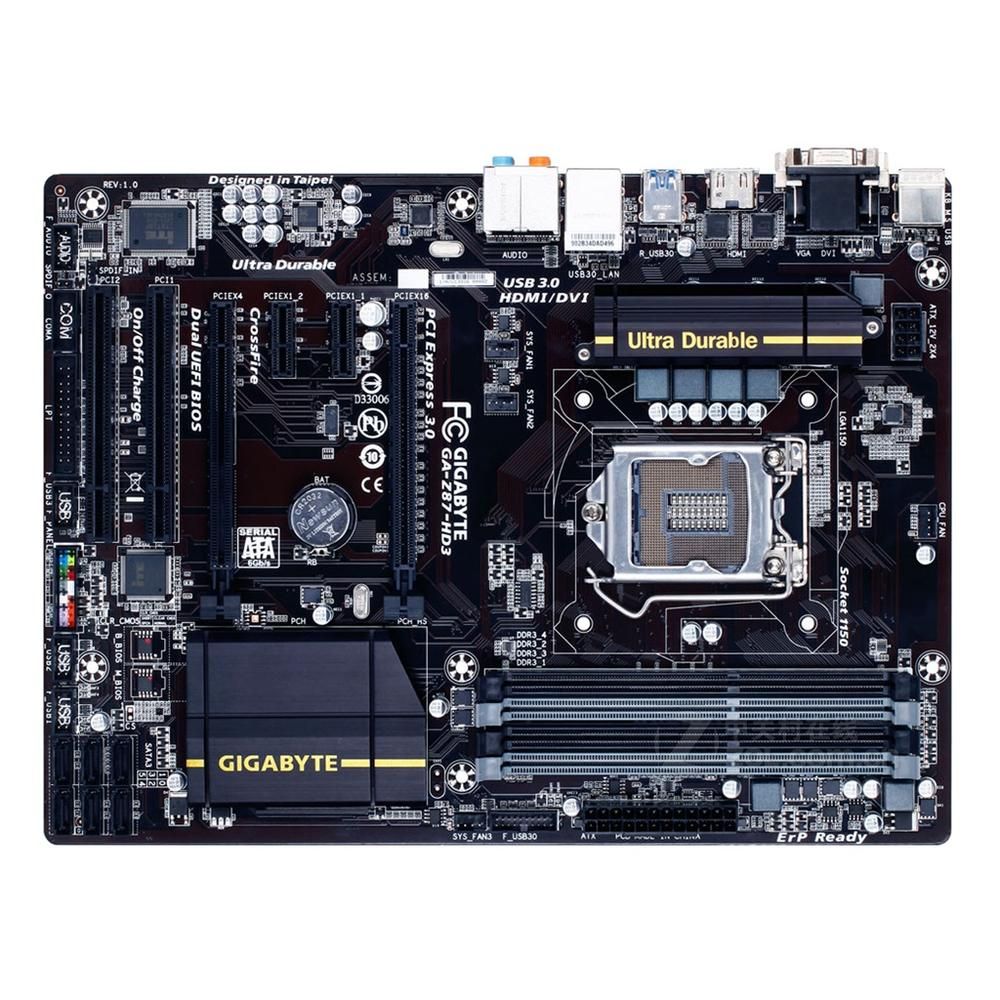 Gigabyte GA-Z87-HD3 Motherboard