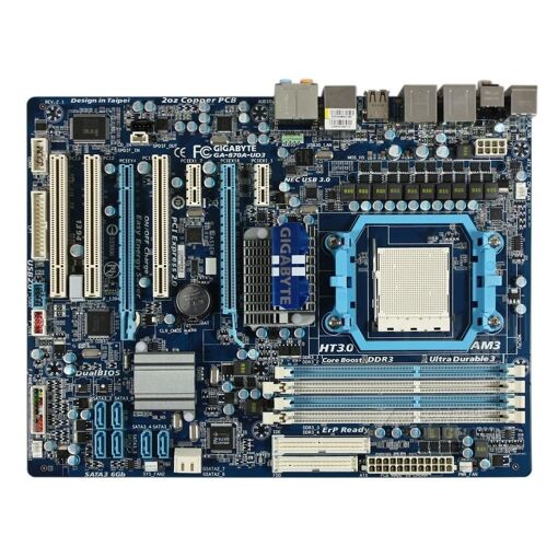 Placa base Gigabyte GA-870A-UD3 AMD 870, Socket AM3, DDR3, 32GB, ATX