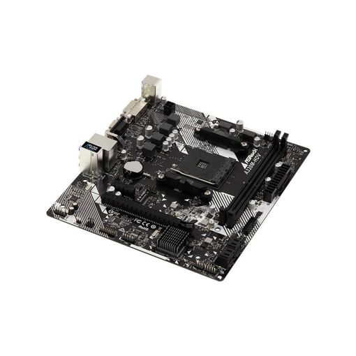 Placa base ASRock A320M-HDV AMD A320, 32GB DDR4, Micro ATX (Socket AM4)