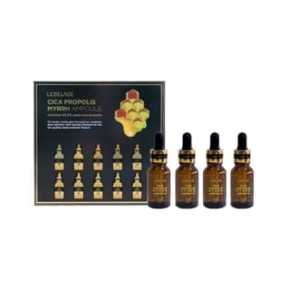 Ensemble d'ampoules LEBELAGE Cica Propolis Myrrhe, 10 pièces