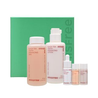 Ensemble de soins pour le visage Innisfree Thé Noir Réjuvenateur de Jeunesse 2023 - 5 pièces