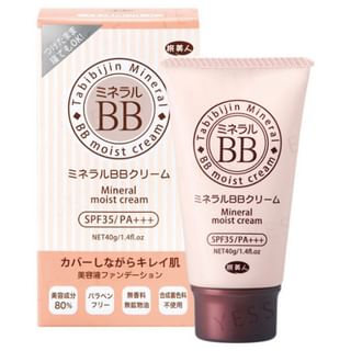 Crema BB húmeda Tabibijin mineral con SPF 35 y PA+++
