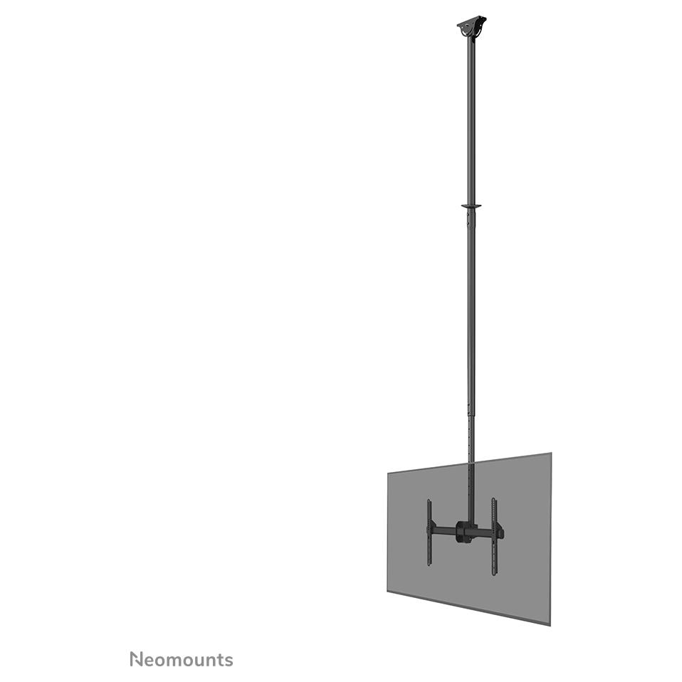 Neomounts CL35-440BL16XL Ceiling Mount for 37-70" Screens - H250-300 cm