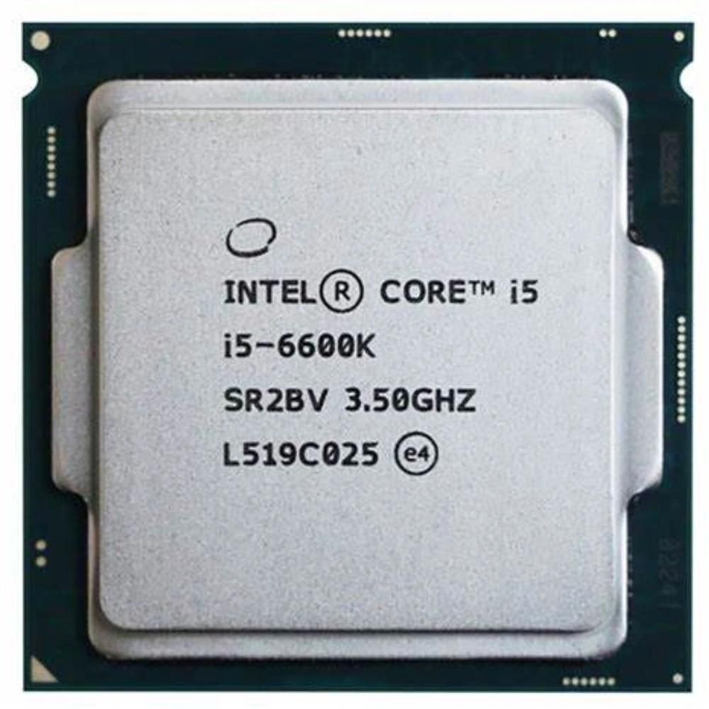 Intel Core i5 6600K 3.5GHz CPU, 4 Cores/4 Threads, 14nm, LGA 1151, 95W