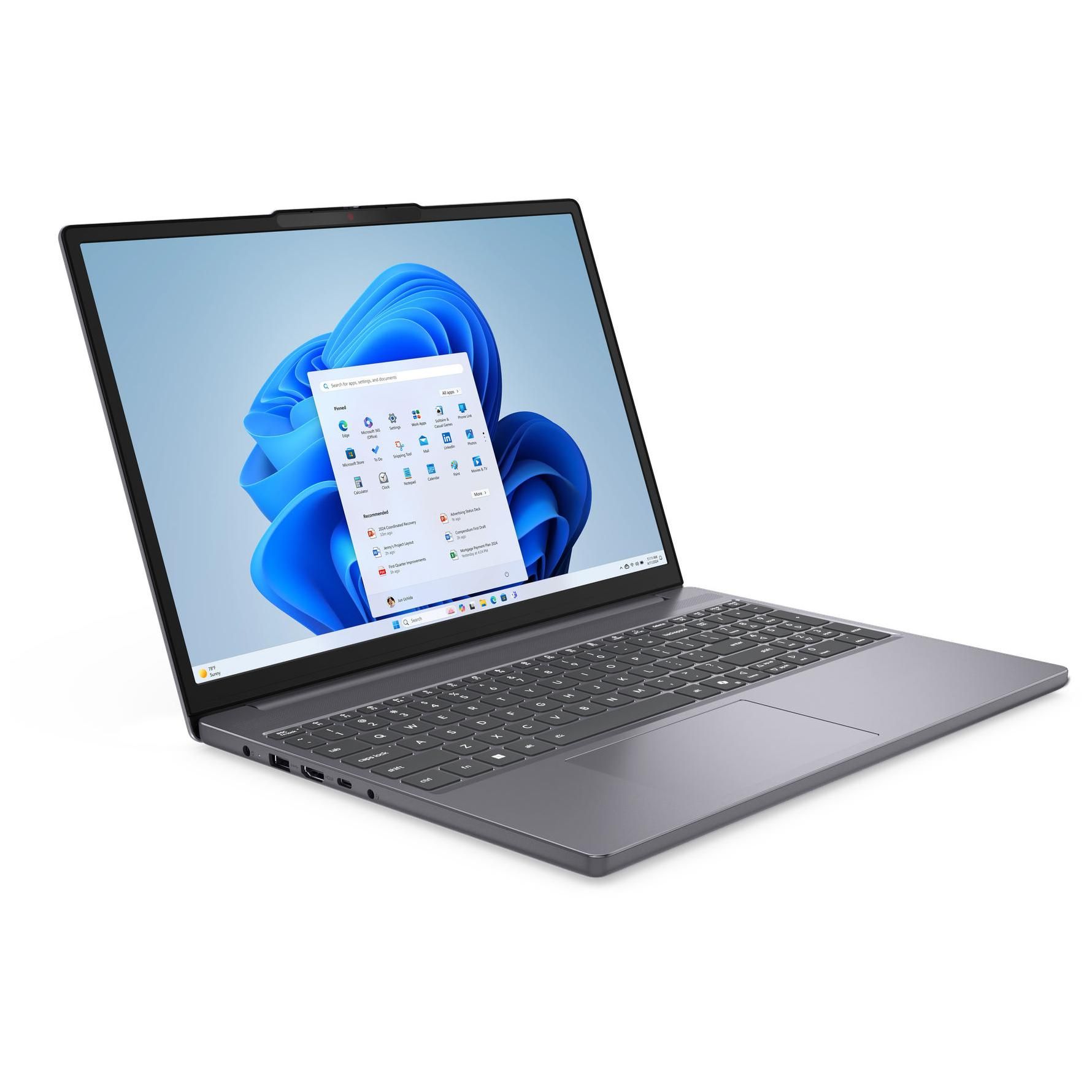 Lenovo IdeaPad Slim 3 15IRH10 83K1 - 15.3" Core i5 I5-13420H 16 Go RAM 512 Go SSD Intel UHD Graphics - Gris AZERTY