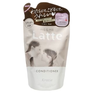 Kracie Ma & Me Latte Hair Care Conditioner, 360g Refill