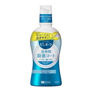 Kao PureOra Medicinal Mouthwash - Clean Mint, 420ml