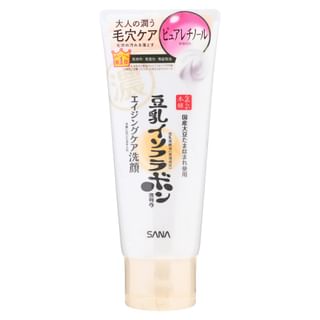 Limpiador facial Sana Cuidado contra las arrugas con leche de soya