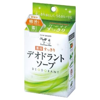 Cow Brand Medicated Deodorant Soap, 125g