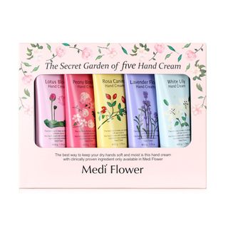 Coffret cadeau MediFlower : Le Jardin Secret des Crèmes pour les Mains