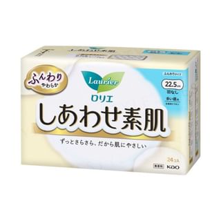 Kao Laurier F Ultra Gentle Daily Absorbent Feminine Pads, 22.5cm