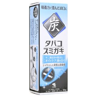 Pastas de dientes Kobayashi Charclean con carbón activado - Blanqueamiento dental, prevención del mal aliento