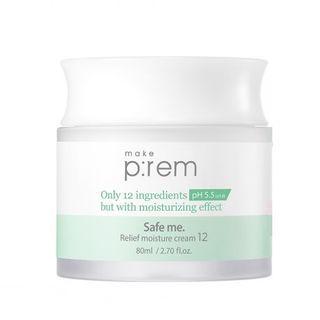 Crème hydratante apaisante make p:rem Safe Me 12