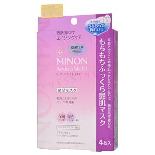 Masque de soin anti-âge Minon Amino Humidifiant (4 pièces)