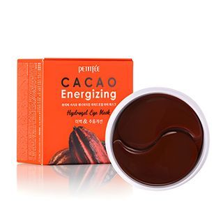 Masque pour les yeux hydrogel énergisant au cacao - Patchs hydrogel pour les yeux PETITFEE