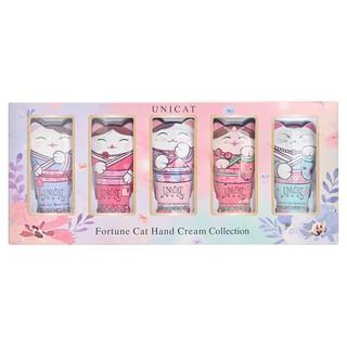 Set de regalo de crema para manos UNICAT - Colección Gato de la Suerte