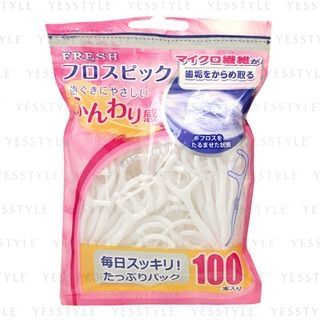 Pica de hilo dental desechable DENTALPRO, 100 unidades