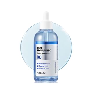 Sérum hydratant WELLAGE Acide hyaluronique bleu 100 ampoules