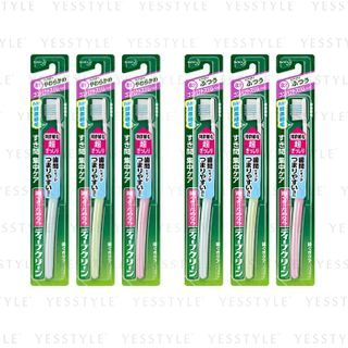 Cepillo de dientes Kao Deep Clean Compacto y Delgado - Color Aleatorio, Tamaño Normal