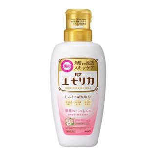Leche de baño hidratante Kao Emorica con extracto floral - 450 ml