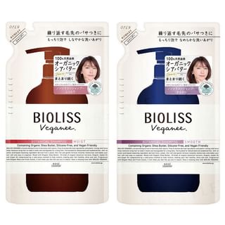 Kose Bioliss Veganee Botanical Shampoo Moist, 340ml Refill