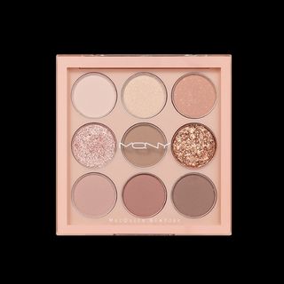 Paleta de sombras MQNY Pro 9 - Tonos sobre tonos