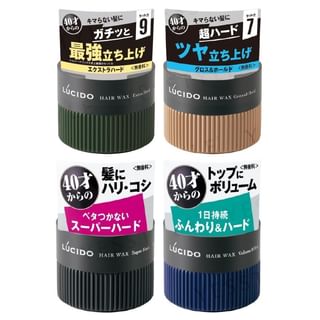 Pâte coiffante Mandom Lucido Volume & Durabilité - 80g