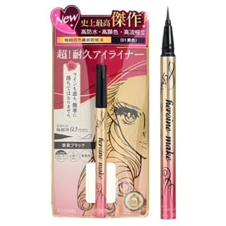 ISEHAN Kiss Me Heroine Make Prime Liquid Eyeliner Rich Keep 01 Jet Black