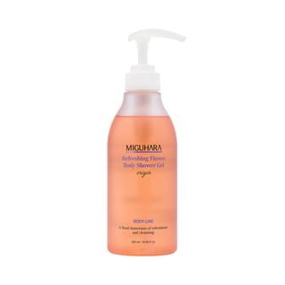 Gel de ducha refrescante con extracto floral MIGUHARA, 500 ml