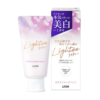 Pastas de dientes blanqueadoras LION Menta Rosa - 53g