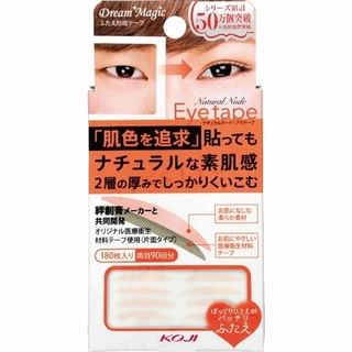 Pegamento para ojos Koji - Magia del sueño - Natural, 180 unidades