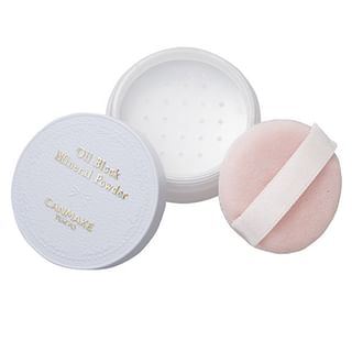 Polvo mineral bloqueador de aceite Canmake 01 Claro