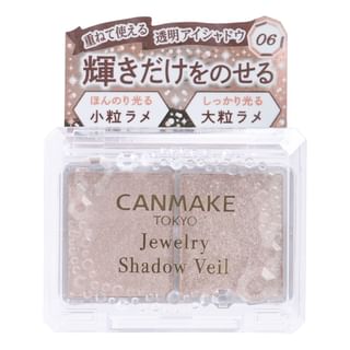 Sombra de ojos Canmake Jewelry Shadow Veil 06 Beige Ballerina