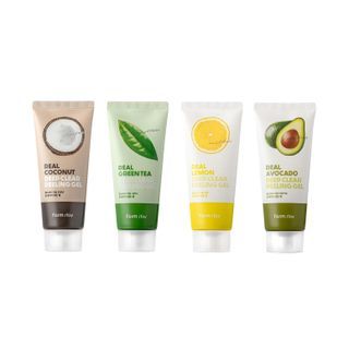 Gel exfoliant Farmstay Deep Clear - 4 types d'avocat