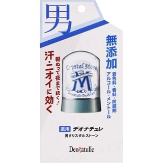 Desodorante en piedra cristalina Deonatulle para hombres, 60g