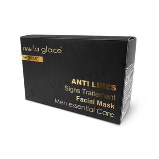 Masque facial anti-âge pour hommes la glace, 10 unités