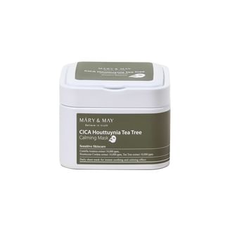 Mascarilla Calmante Mary&May de Cica Houttuynia y Árbol de Té