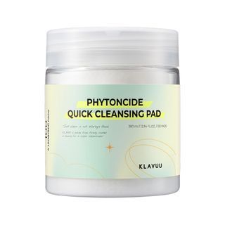 KLAVUU Phytoncide Quick Cleansing Pads, 100 Pads