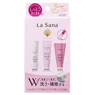 Kit de prueba de 3 días para el cuidado del cabello dañado La Sana